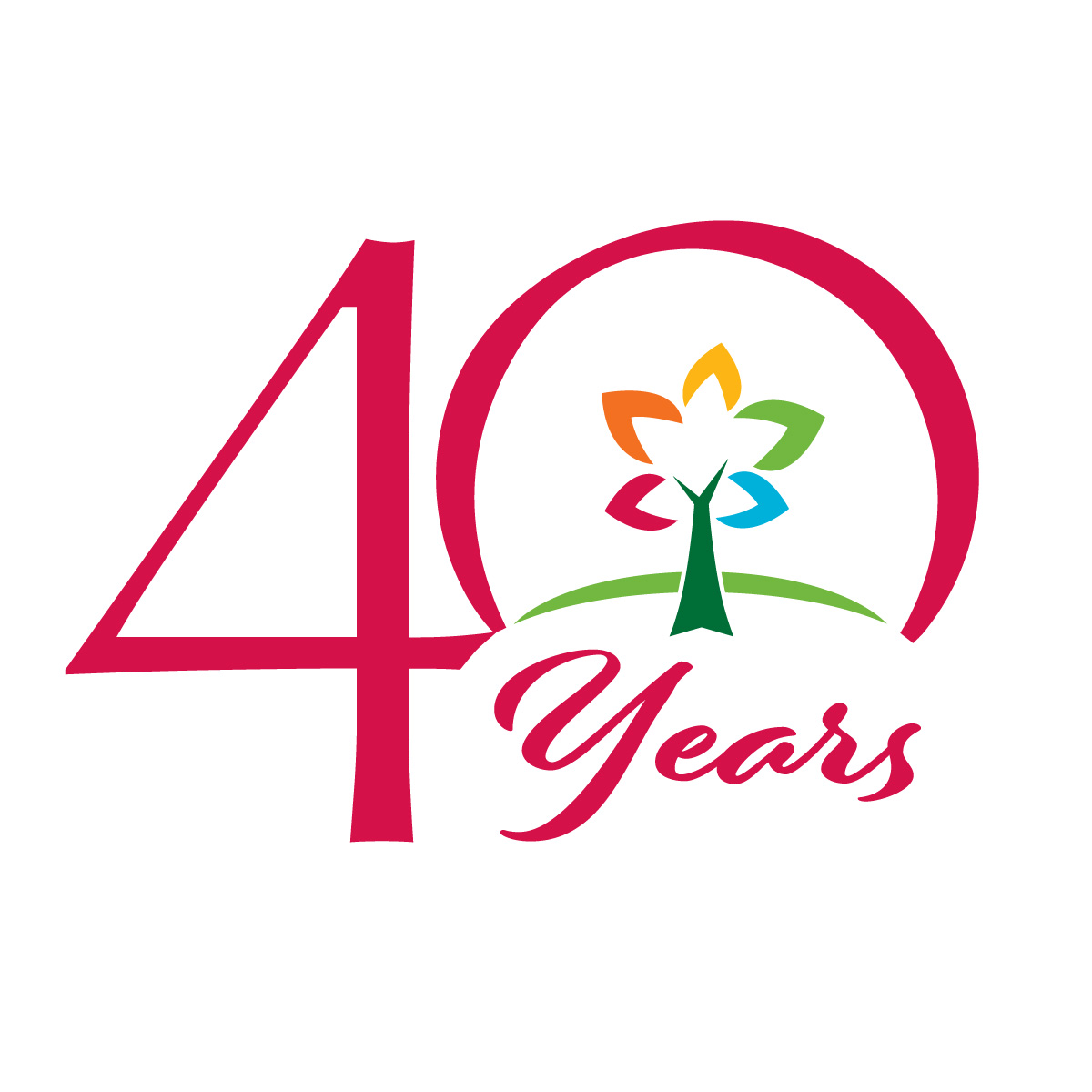 Covenant Village 40th Anniversary logo