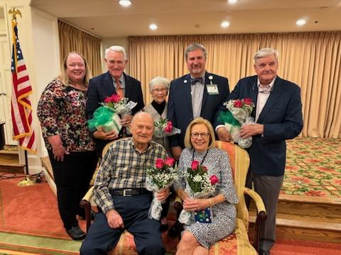 Inaugural J. Ben Morrow Governance Award recipients and presenters.